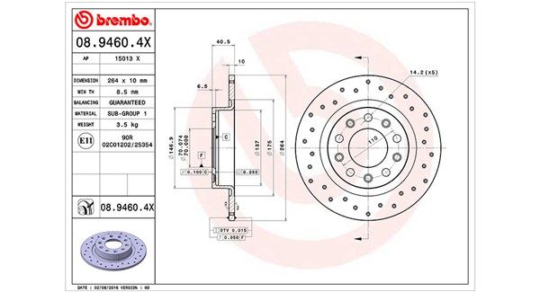 MAGNETI MARELLI Jarrulevy 360406104202